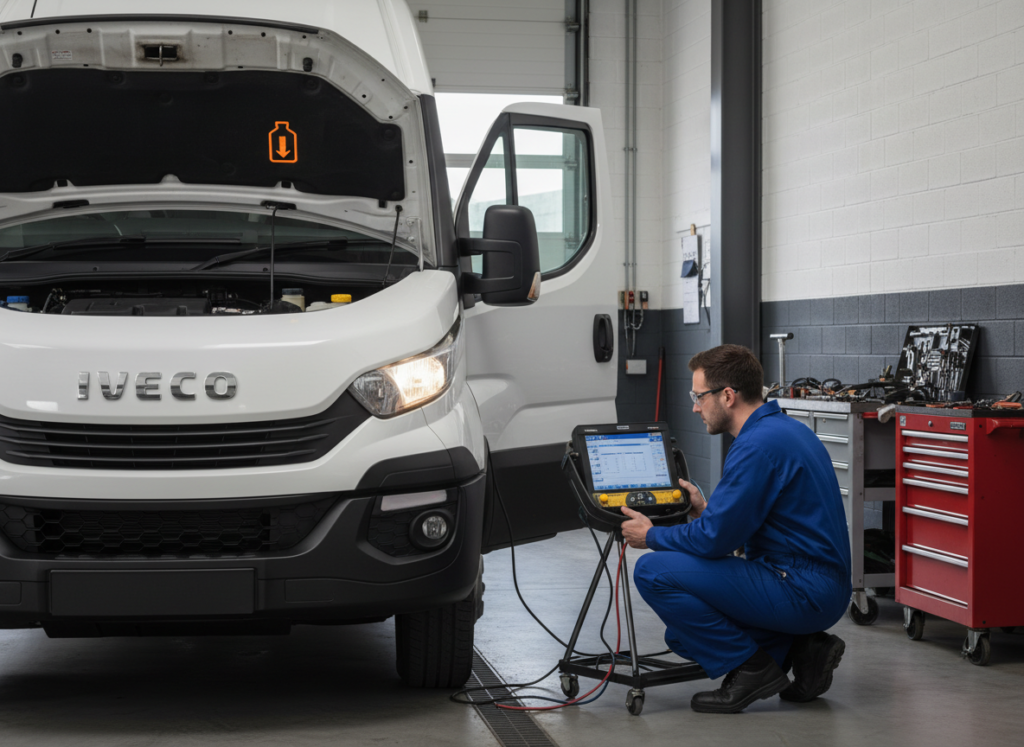 Iveco Daily AdBlue Light Flashing: Common Causes and What to Check