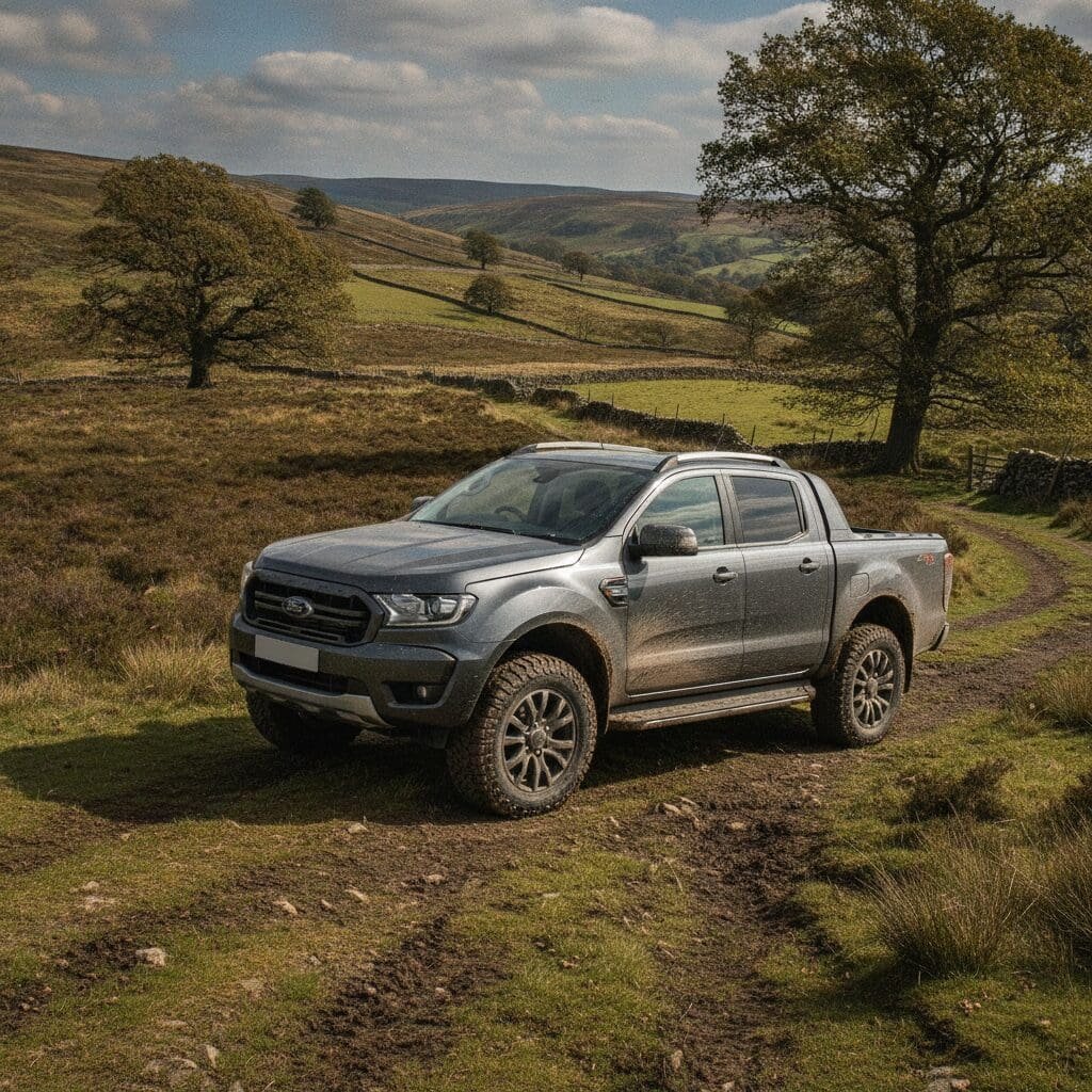 Ford Ranger pickup truck outdoors representing AdBlue system fault and reset guide