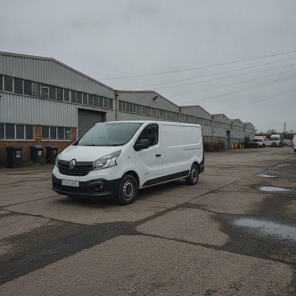 Renault Trafic AdBlue problems — white Trafic panel van